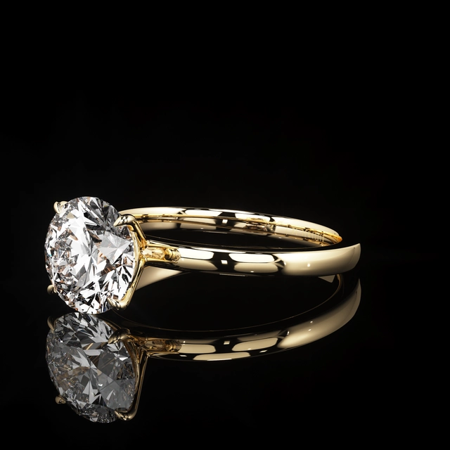 Bespoke Diamond Ring view 4
